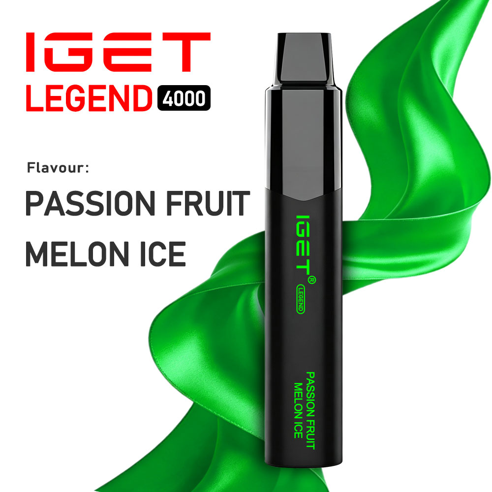 IGET Legend 4000 Puffs - Passion Fruit Melon Ice IGET Legend 4000 Puffs - Passion Fruit Melon Ice