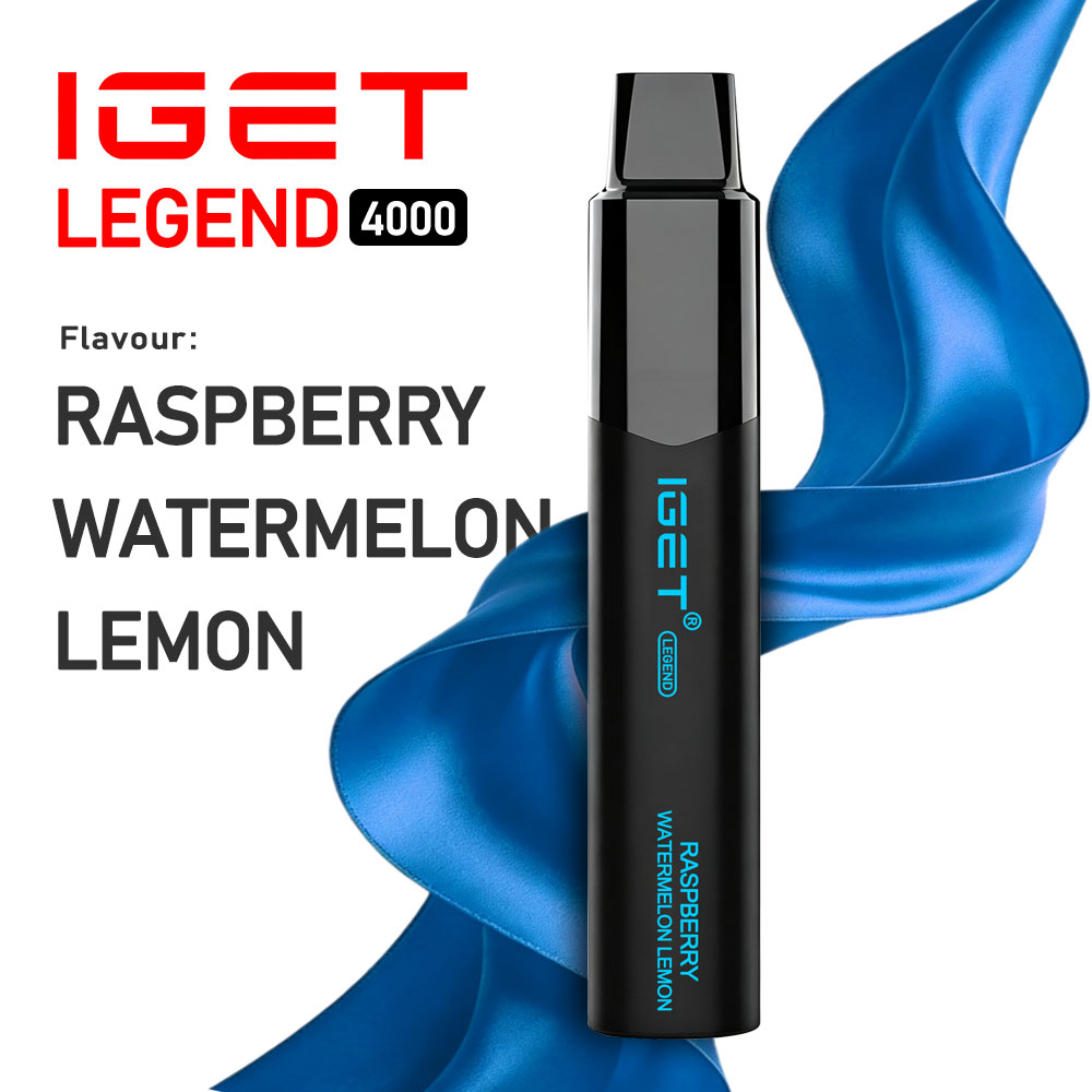 IGET Legend 4000 Puffs - Raspberry Watermelon Lemon IGET Legend 4000 Puffs - Raspberry Watermelon Lemon
