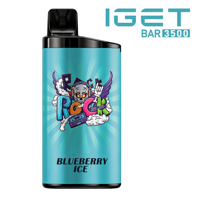 IGET Bar 3500 Puffs - Blueberry Ice