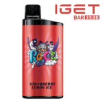 IGET Bar 3500 Puffs - Strawberry Lemon Ice